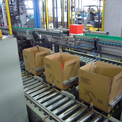 Realizzazione macchine di fine linea e paletizzazione a Brescia | Logicmec S.r.l.